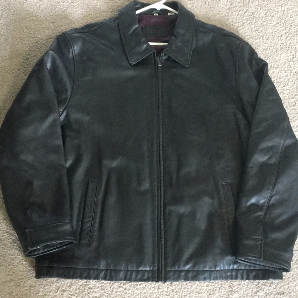 Men’s leather jacket